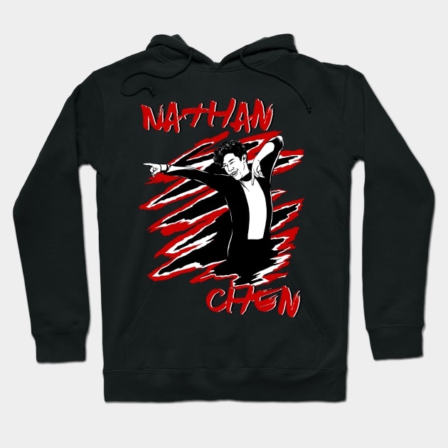 Nathan Chen Hoodie by ThunderEarring